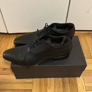 Wall + Water men black Oxford lace up shoes size us 11 NEW